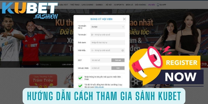 hướng dẫn cách tham gia sảnh casino kubet